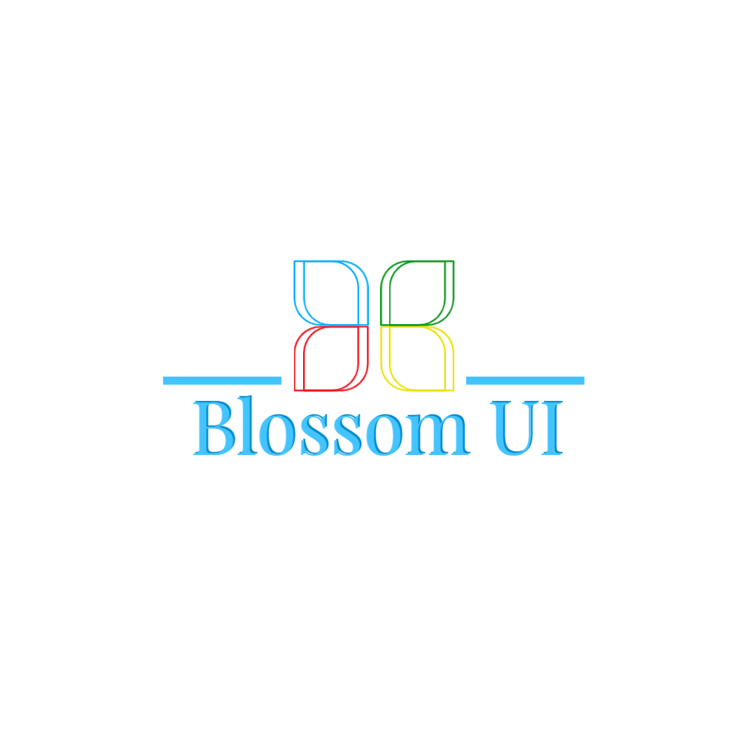 logo of website  BlossomUI